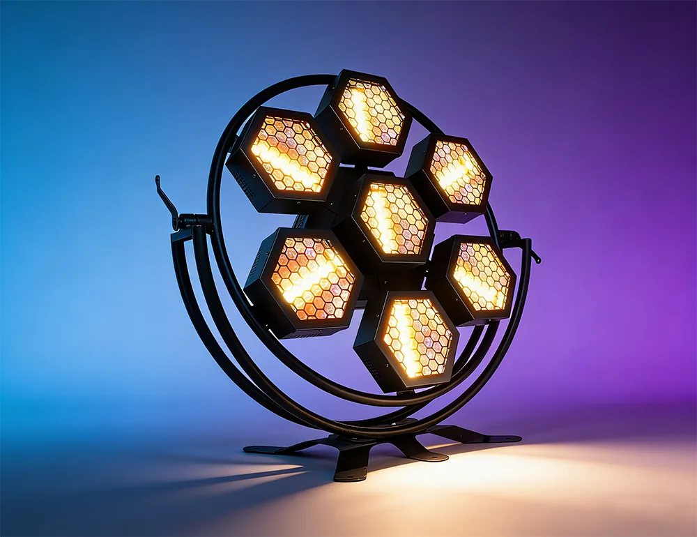 Карактеристики на LED светилка за рефлектор на сцена.